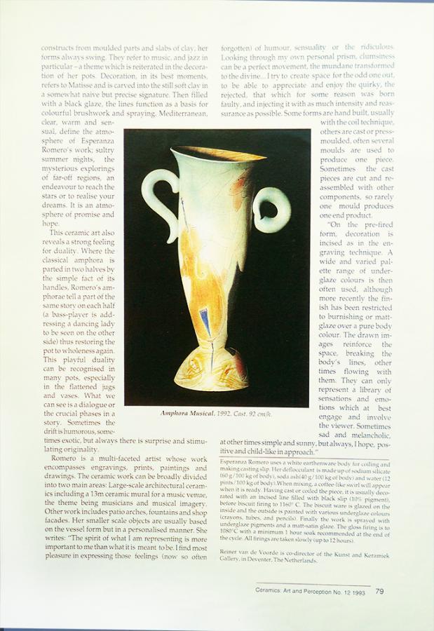 Ceramic Art & Perception 1  Australia 1993