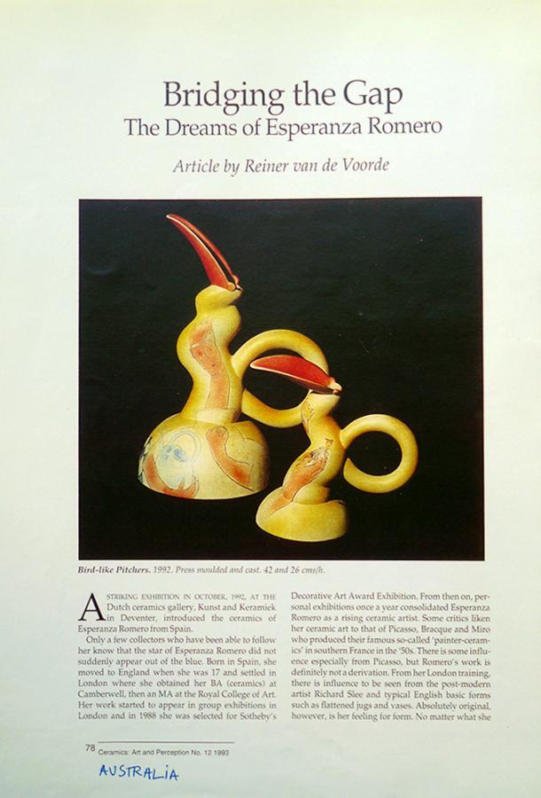 Ceramic Art & Perception 1  Australia 1993