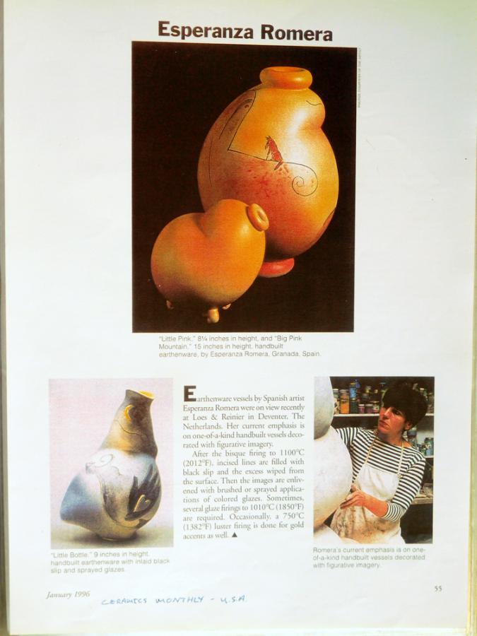 Ceramics Monthly  USA   1996