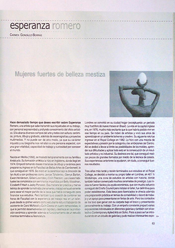 Revista Ceramica p.63  Spain   2007